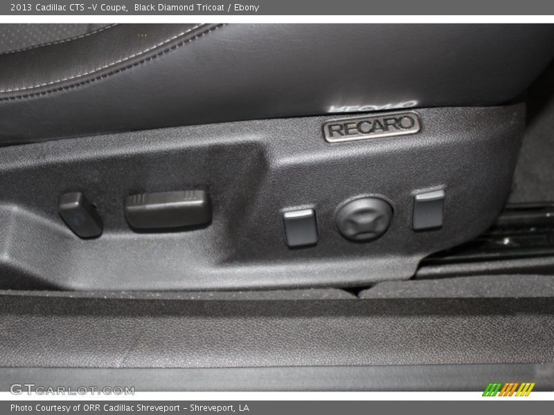 Black Diamond Tricoat / Ebony 2013 Cadillac CTS -V Coupe