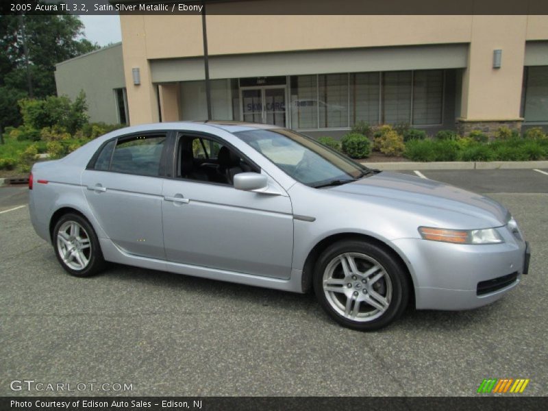 Satin Silver Metallic / Ebony 2005 Acura TL 3.2
