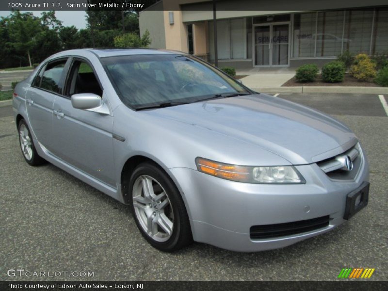 Satin Silver Metallic / Ebony 2005 Acura TL 3.2