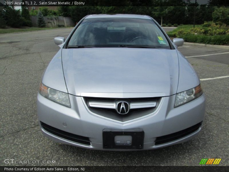Satin Silver Metallic / Ebony 2005 Acura TL 3.2