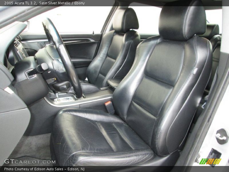 Satin Silver Metallic / Ebony 2005 Acura TL 3.2