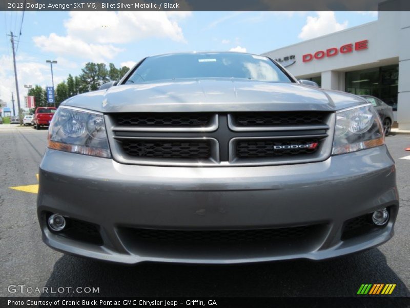 Billet Silver Metallic / Black 2013 Dodge Avenger SXT V6