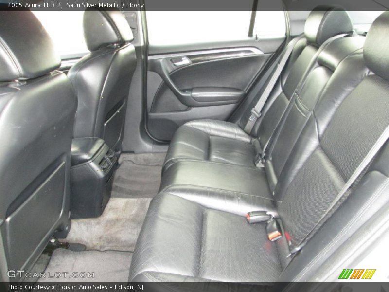 Satin Silver Metallic / Ebony 2005 Acura TL 3.2