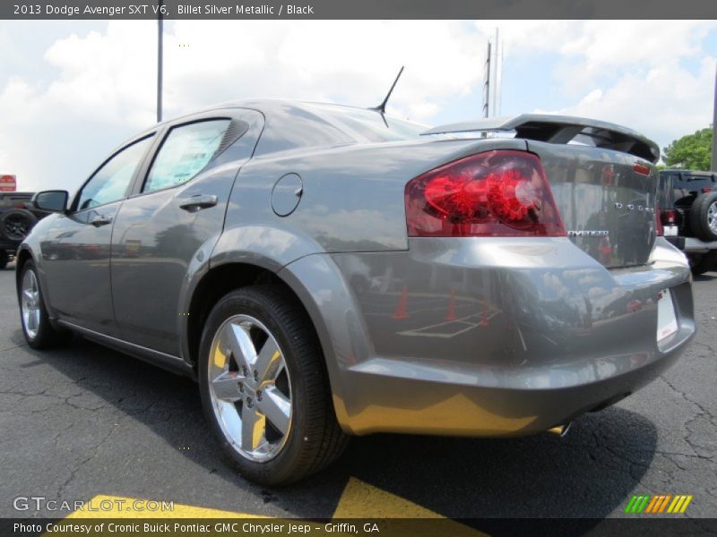Billet Silver Metallic / Black 2013 Dodge Avenger SXT V6