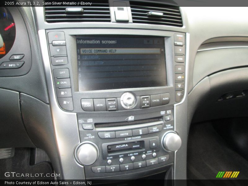 Satin Silver Metallic / Ebony 2005 Acura TL 3.2