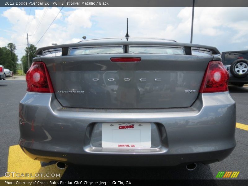 Billet Silver Metallic / Black 2013 Dodge Avenger SXT V6