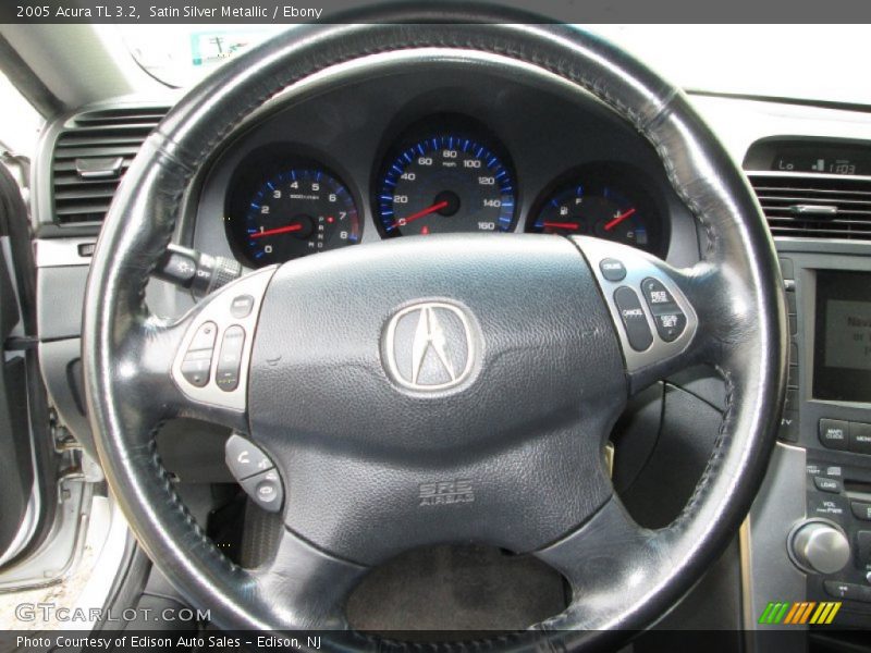Satin Silver Metallic / Ebony 2005 Acura TL 3.2