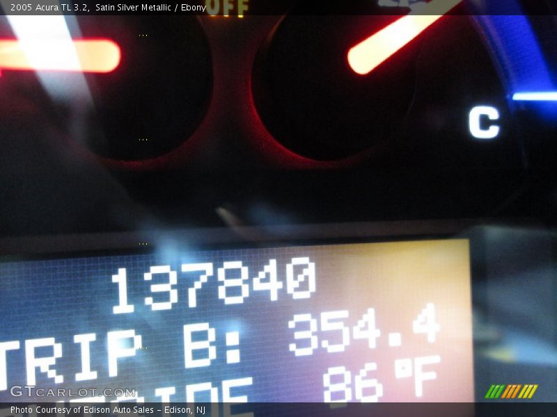 Satin Silver Metallic / Ebony 2005 Acura TL 3.2