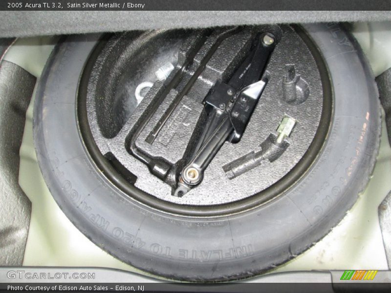 Satin Silver Metallic / Ebony 2005 Acura TL 3.2