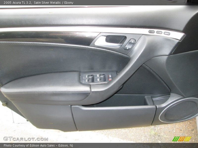 Satin Silver Metallic / Ebony 2005 Acura TL 3.2