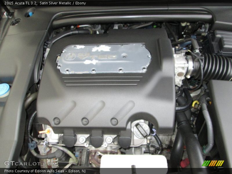 Satin Silver Metallic / Ebony 2005 Acura TL 3.2