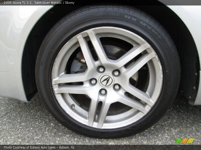 Satin Silver Metallic / Ebony 2005 Acura TL 3.2