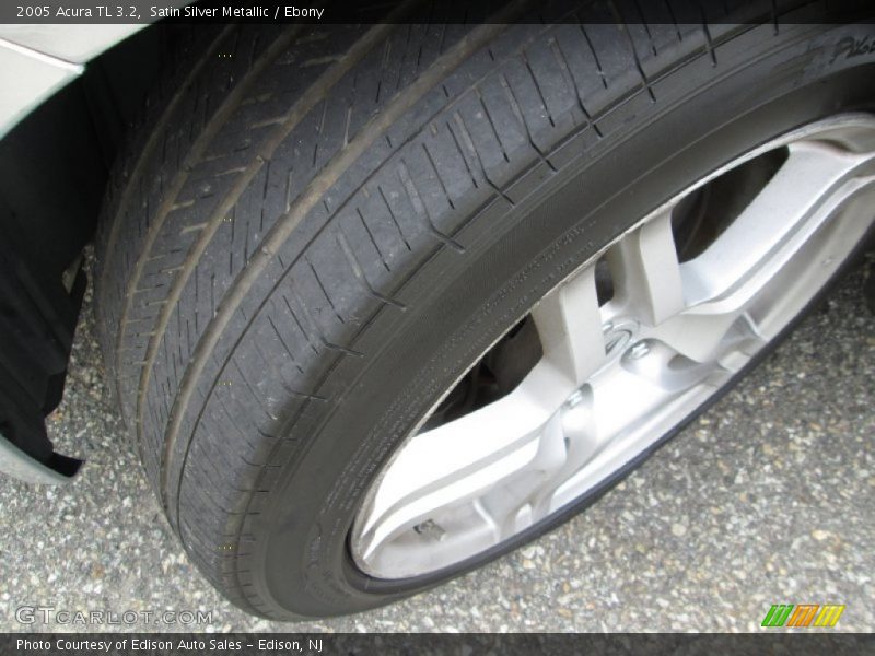Satin Silver Metallic / Ebony 2005 Acura TL 3.2