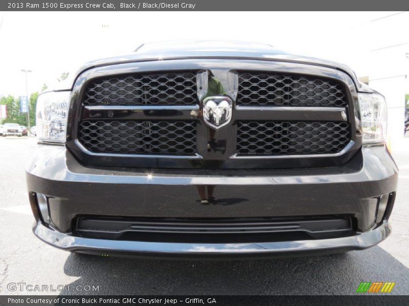 Black / Black/Diesel Gray 2013 Ram 1500 Express Crew Cab