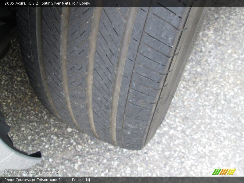Satin Silver Metallic / Ebony 2005 Acura TL 3.2