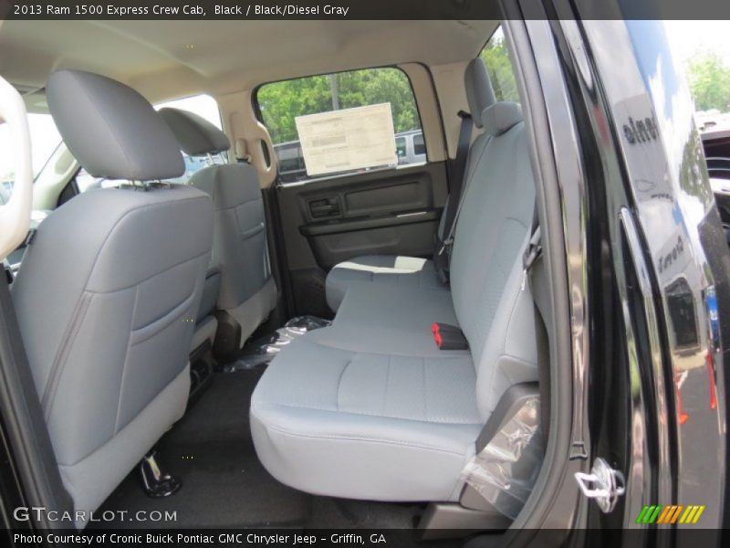 Black / Black/Diesel Gray 2013 Ram 1500 Express Crew Cab