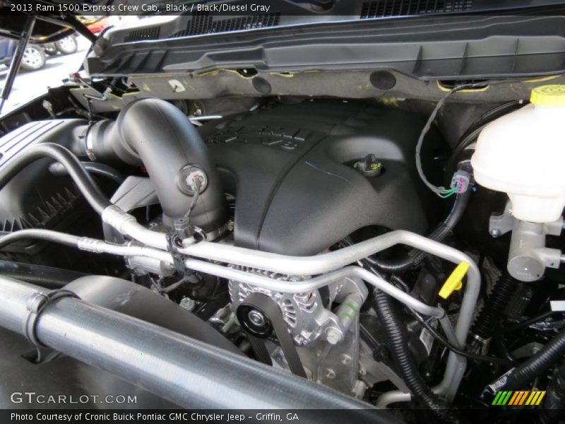 Black / Black/Diesel Gray 2013 Ram 1500 Express Crew Cab
