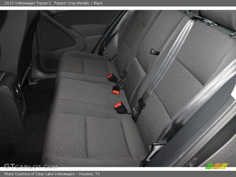 Pepper Gray Metallic / Black 2013 Volkswagen Tiguan S