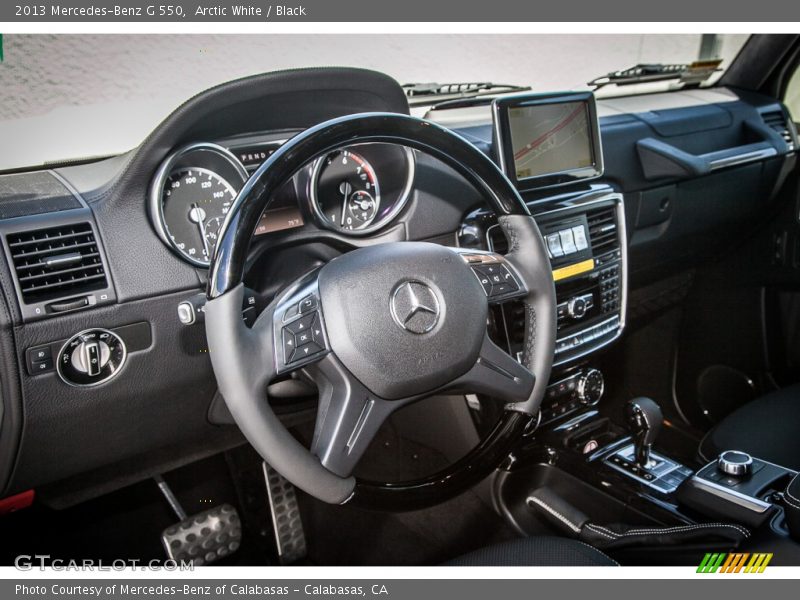Dashboard of 2013 G 550