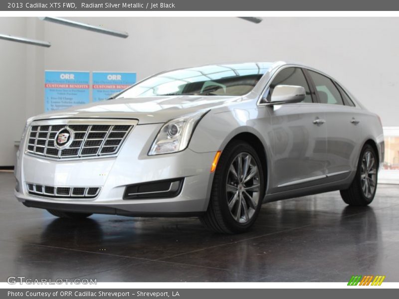 Radiant Silver Metallic / Jet Black 2013 Cadillac XTS FWD