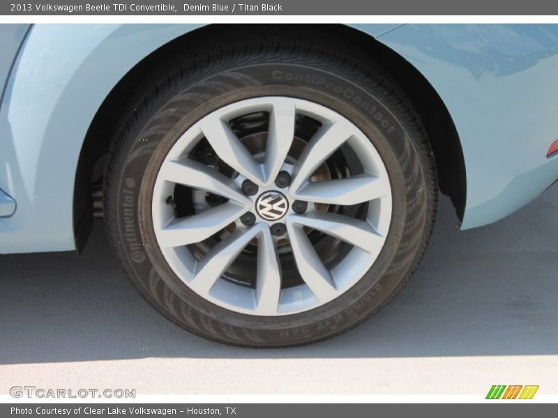 Denim Blue / Titan Black 2013 Volkswagen Beetle TDI Convertible