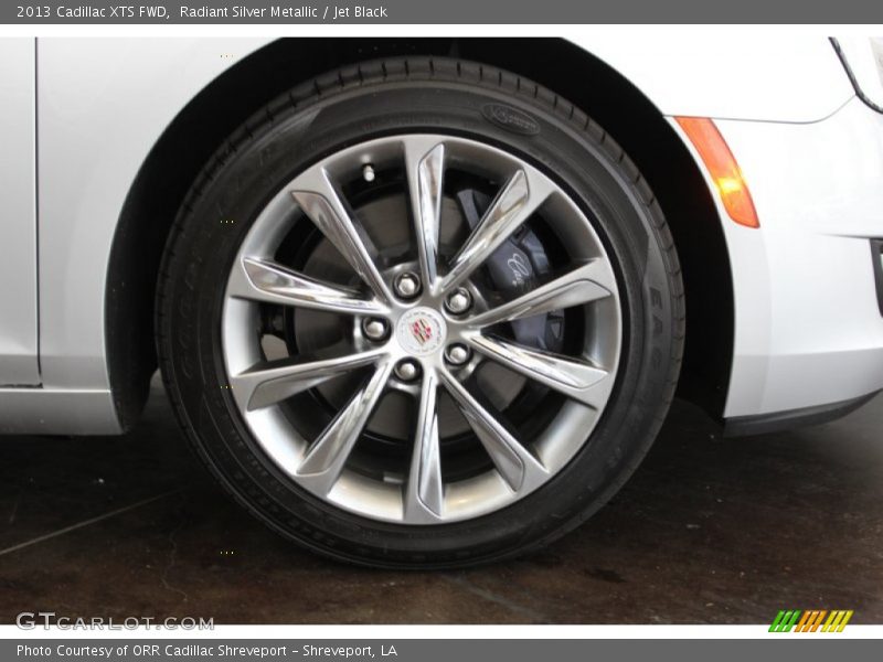 Radiant Silver Metallic / Jet Black 2013 Cadillac XTS FWD