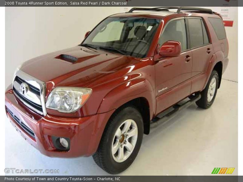Salsa Red Pearl / Dark Charcoal 2008 Toyota 4Runner Sport Edition