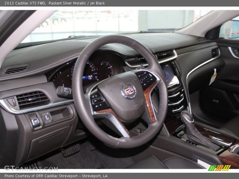 Radiant Silver Metallic / Jet Black 2013 Cadillac XTS FWD