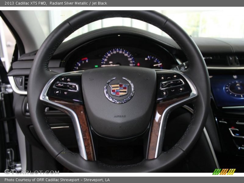 Radiant Silver Metallic / Jet Black 2013 Cadillac XTS FWD