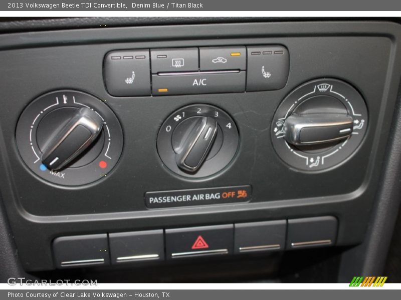 Denim Blue / Titan Black 2013 Volkswagen Beetle TDI Convertible