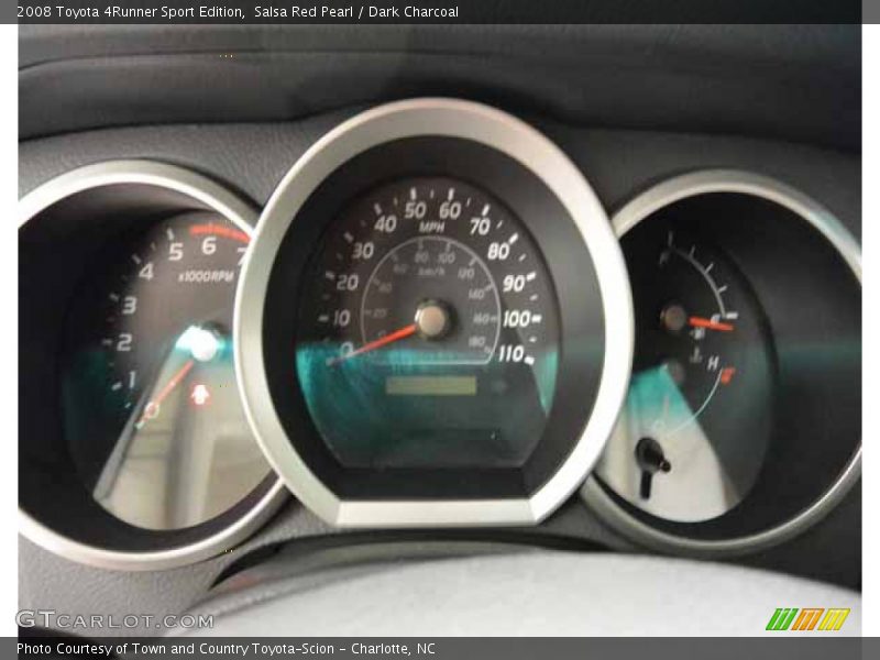 Salsa Red Pearl / Dark Charcoal 2008 Toyota 4Runner Sport Edition