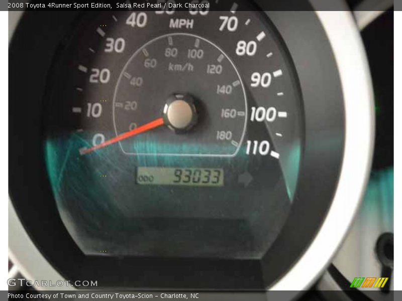 Salsa Red Pearl / Dark Charcoal 2008 Toyota 4Runner Sport Edition