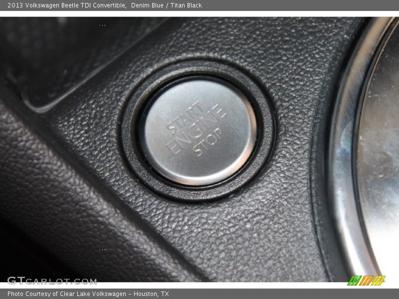 Denim Blue / Titan Black 2013 Volkswagen Beetle TDI Convertible