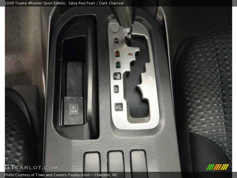 Salsa Red Pearl / Dark Charcoal 2008 Toyota 4Runner Sport Edition