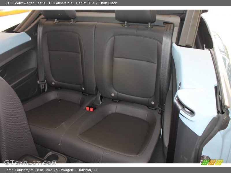 Denim Blue / Titan Black 2013 Volkswagen Beetle TDI Convertible