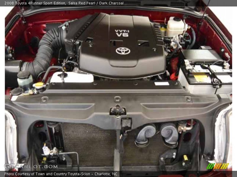 Salsa Red Pearl / Dark Charcoal 2008 Toyota 4Runner Sport Edition