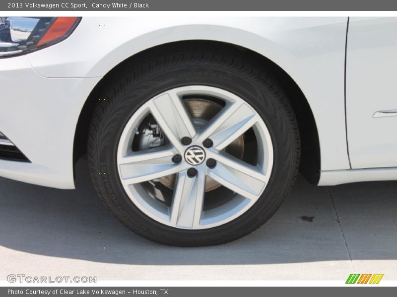 Candy White / Black 2013 Volkswagen CC Sport