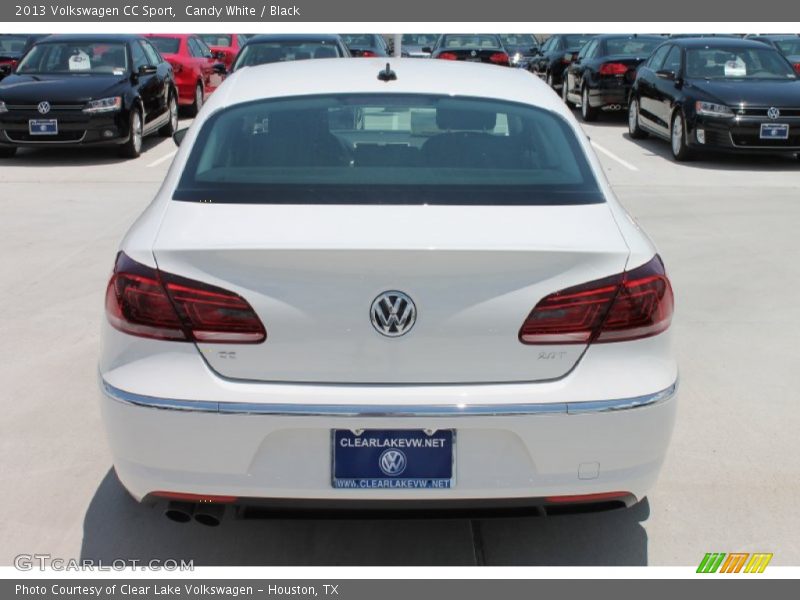 Candy White / Black 2013 Volkswagen CC Sport