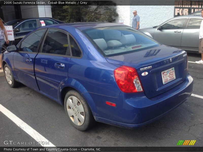 Cobalt Blue Metallic / Grey 2006 Suzuki Forenza Sedan