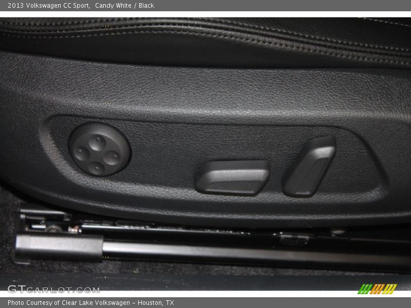 Candy White / Black 2013 Volkswagen CC Sport