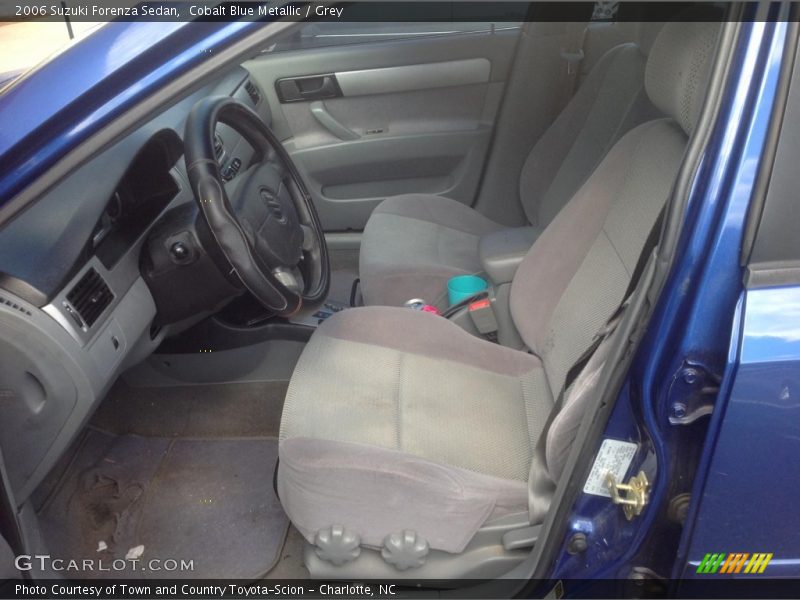Cobalt Blue Metallic / Grey 2006 Suzuki Forenza Sedan