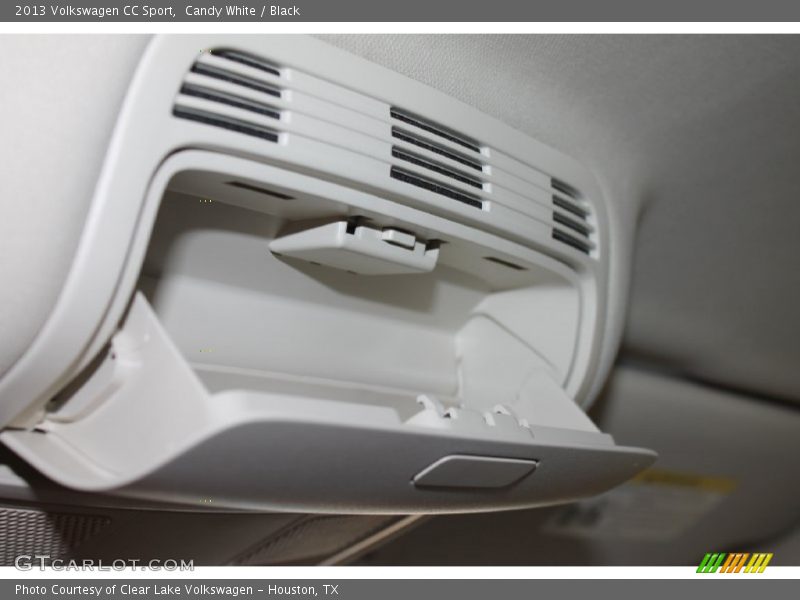 Candy White / Black 2013 Volkswagen CC Sport