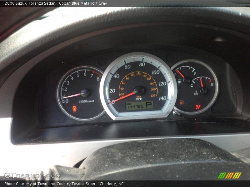 Cobalt Blue Metallic / Grey 2006 Suzuki Forenza Sedan