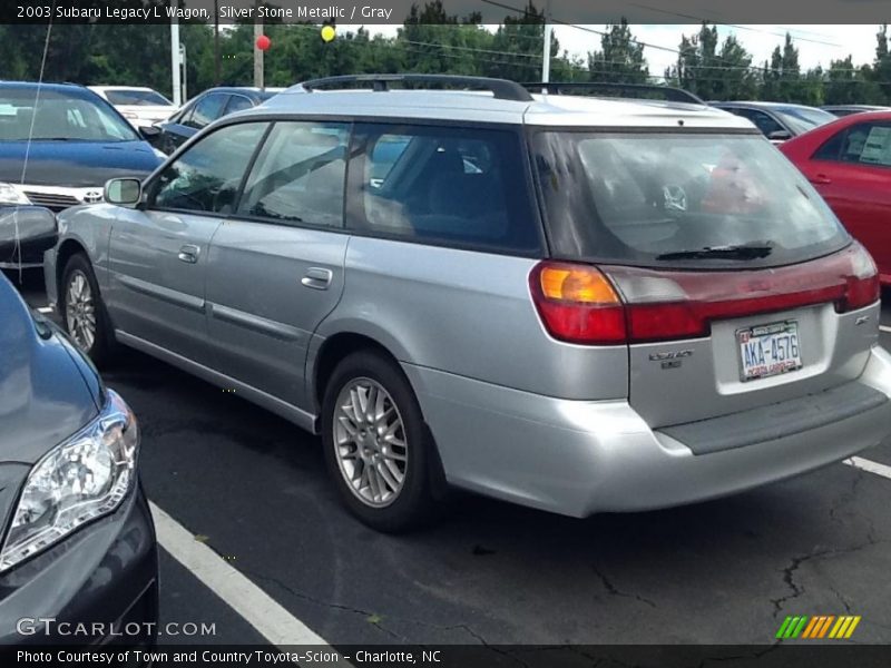 Silver Stone Metallic / Gray 2003 Subaru Legacy L Wagon