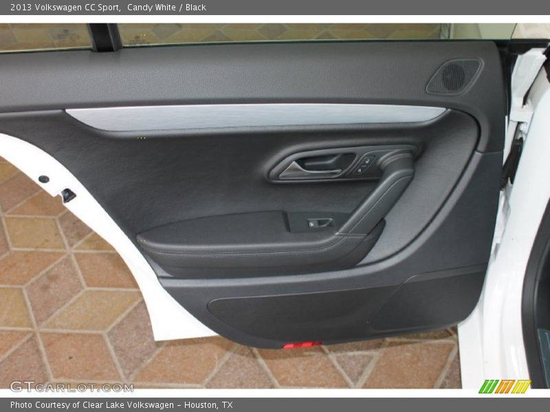 Candy White / Black 2013 Volkswagen CC Sport