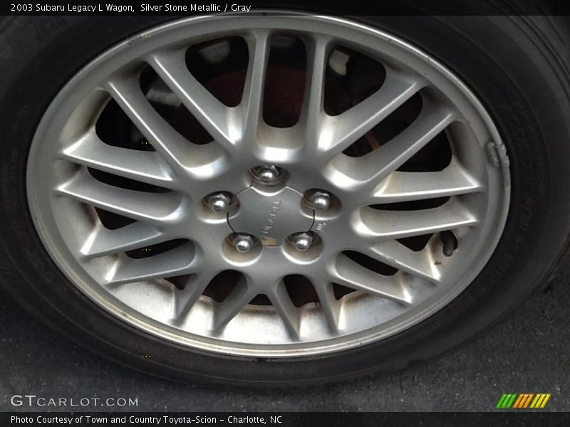 Silver Stone Metallic / Gray 2003 Subaru Legacy L Wagon