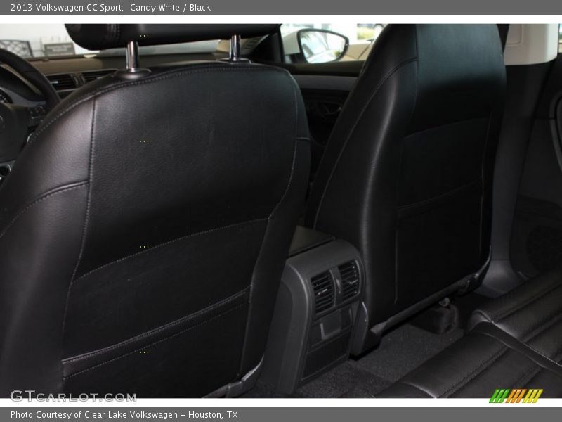 Candy White / Black 2013 Volkswagen CC Sport