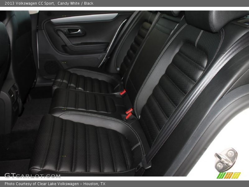 Candy White / Black 2013 Volkswagen CC Sport