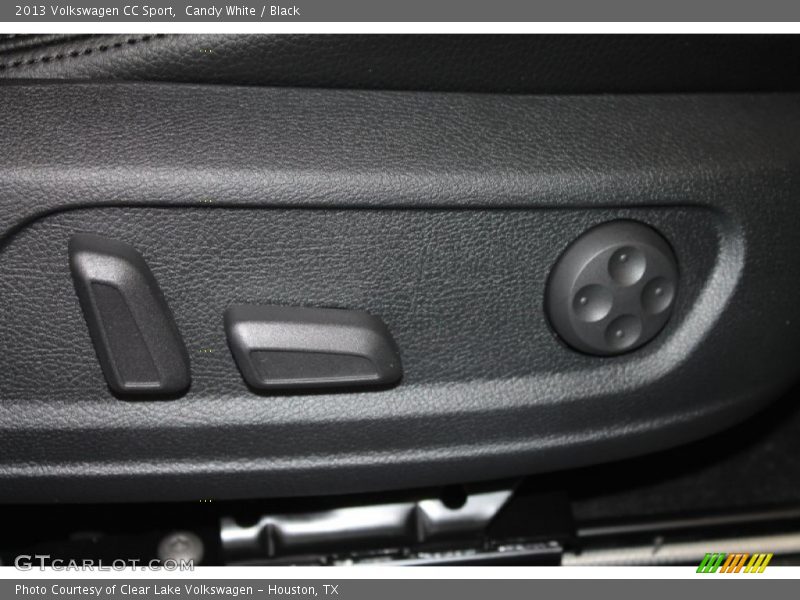Candy White / Black 2013 Volkswagen CC Sport