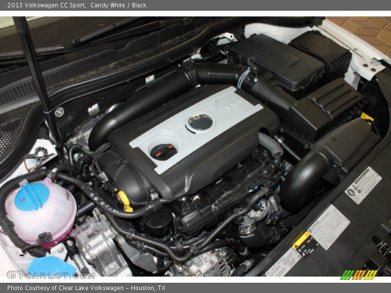 Candy White / Black 2013 Volkswagen CC Sport